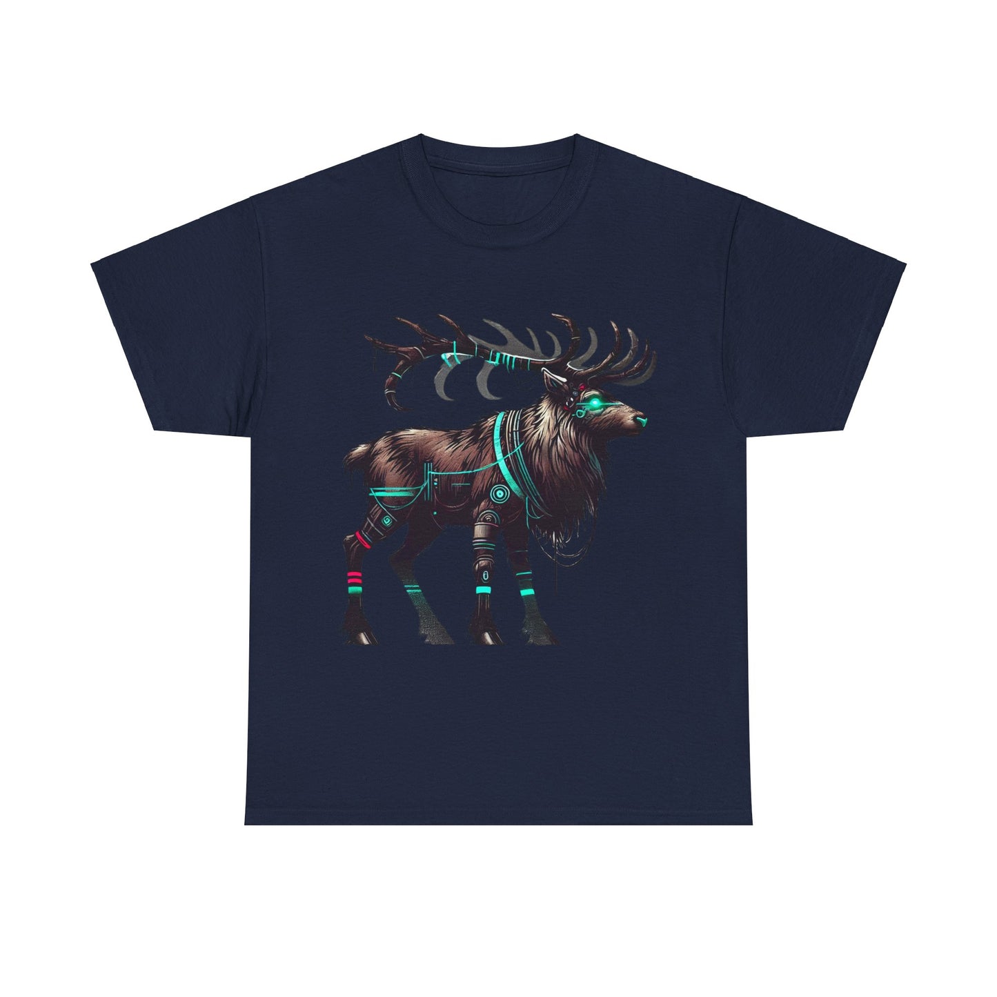 Rugged Reindeer - Heavy Cotton Tee