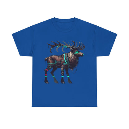 Rugged Reindeer - Heavy Cotton Tee