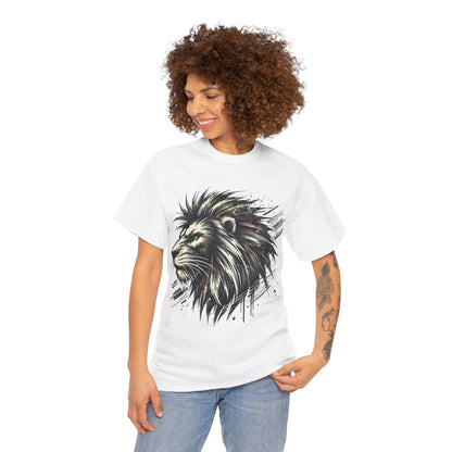 Edgy Lion - Heavy Cotton Tee