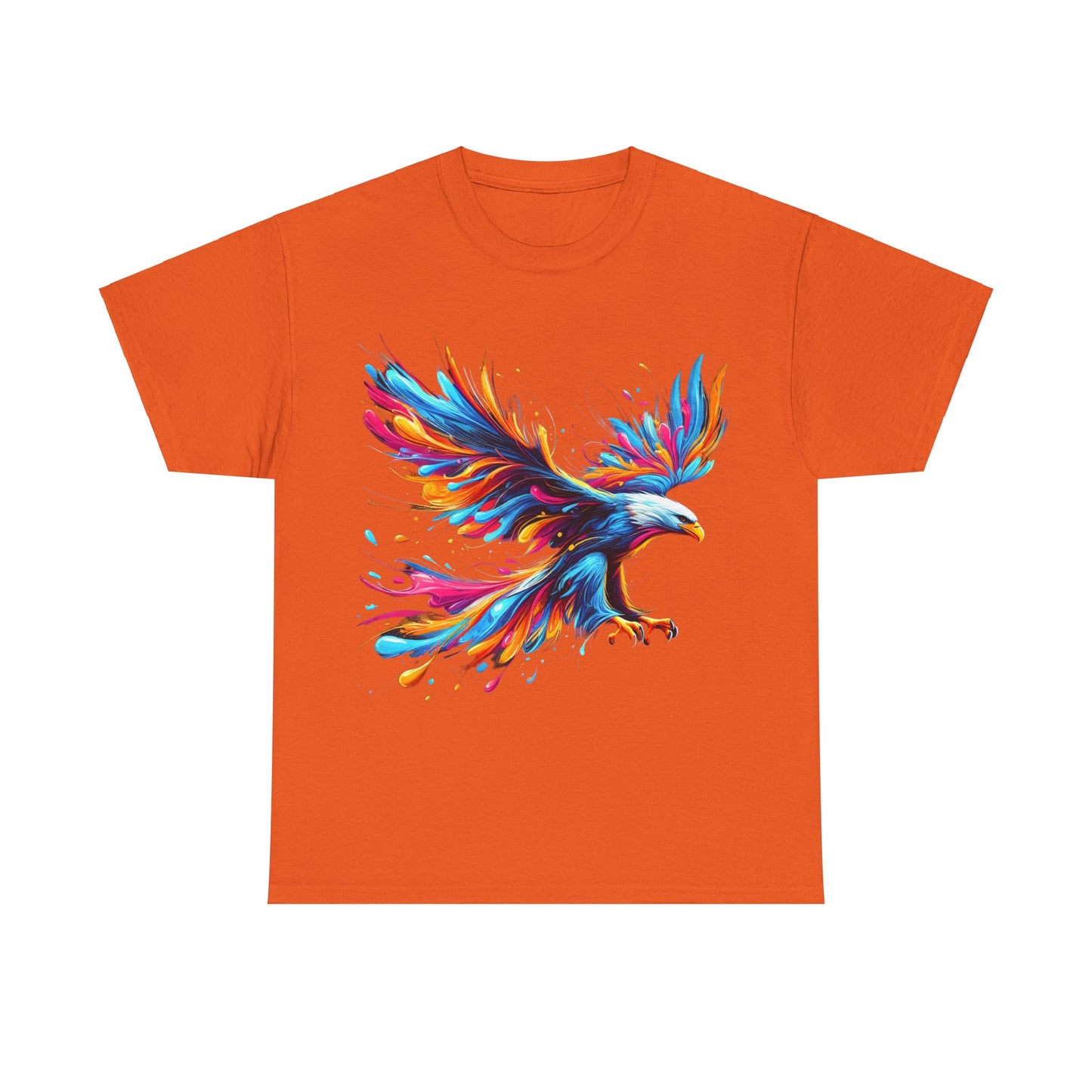 Colour Splash Eagle - Heavy Tee XL Range