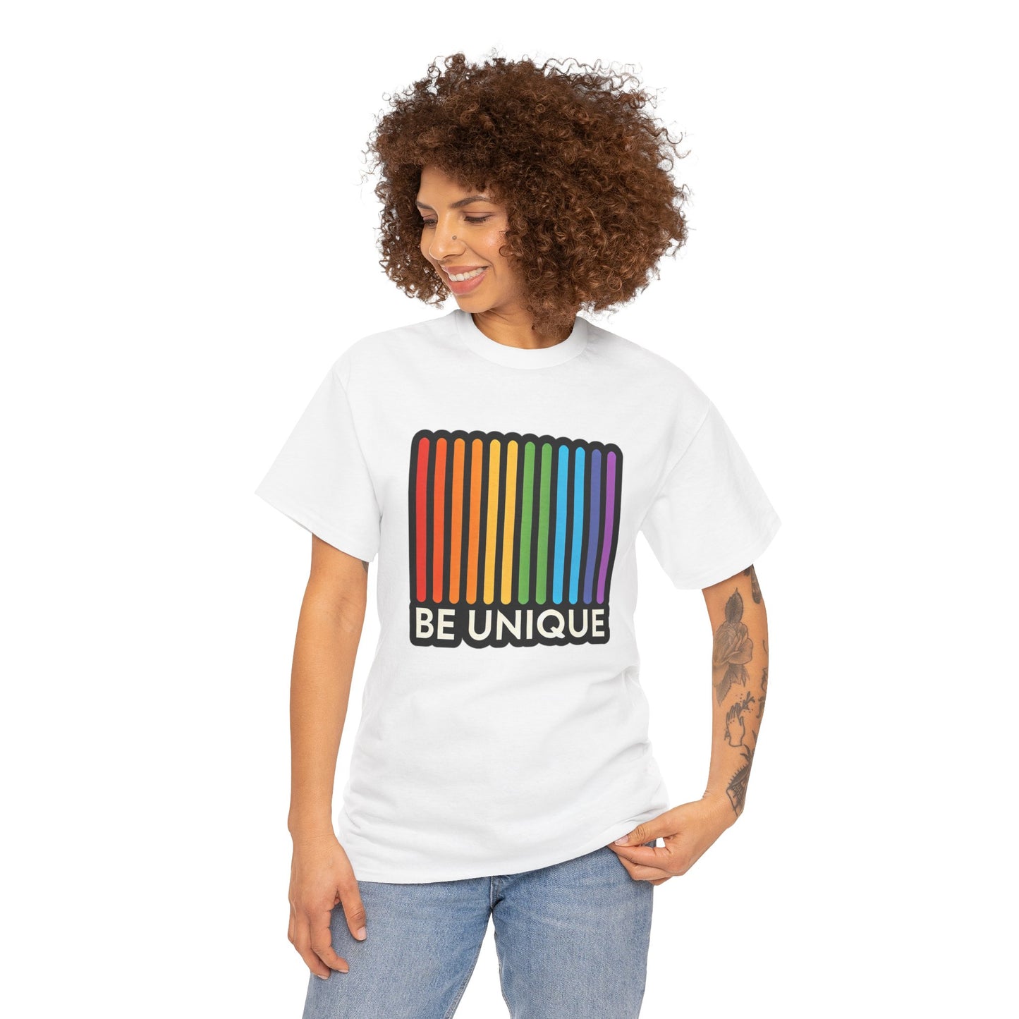 Be Unique - Heavy Cotton Tee