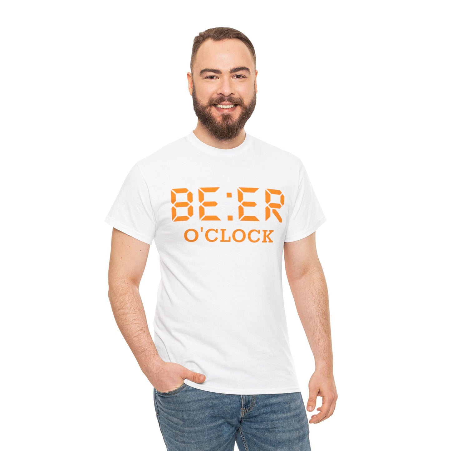 Beer O'clock - Heavy Cotton Tee