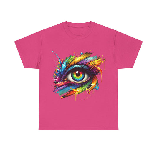 Colour Splash Eye - Heavy Cotton Tee