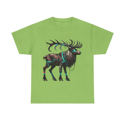 Rugged Reindeer - Heavy Cotton Tee