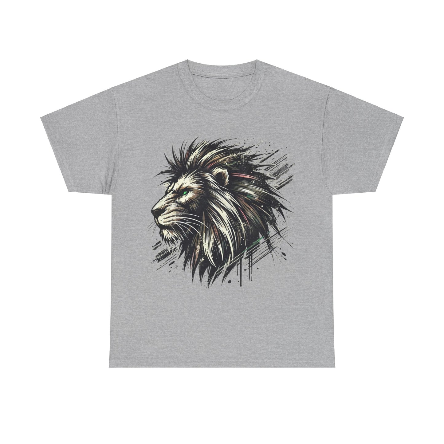 Edgy Lion - Heavy Cotton Tee