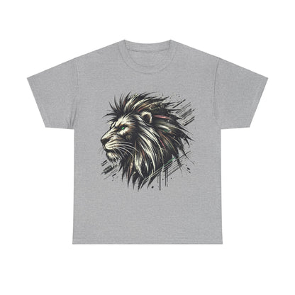 Edgy Lion - Heavy Cotton Tee