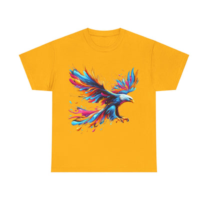 Colour Splash Eagle  - Heavy Cotton Tee