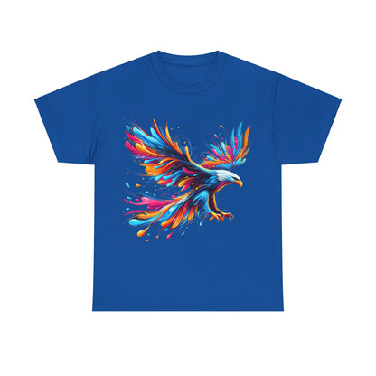 Colour Splash Eagle  - Heavy Cotton Tee