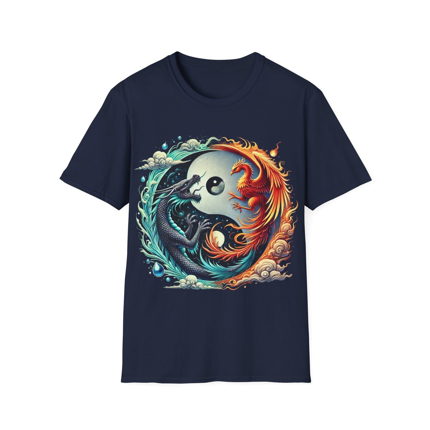 Mystical Yin & Yang - Soft Style T-Shirt