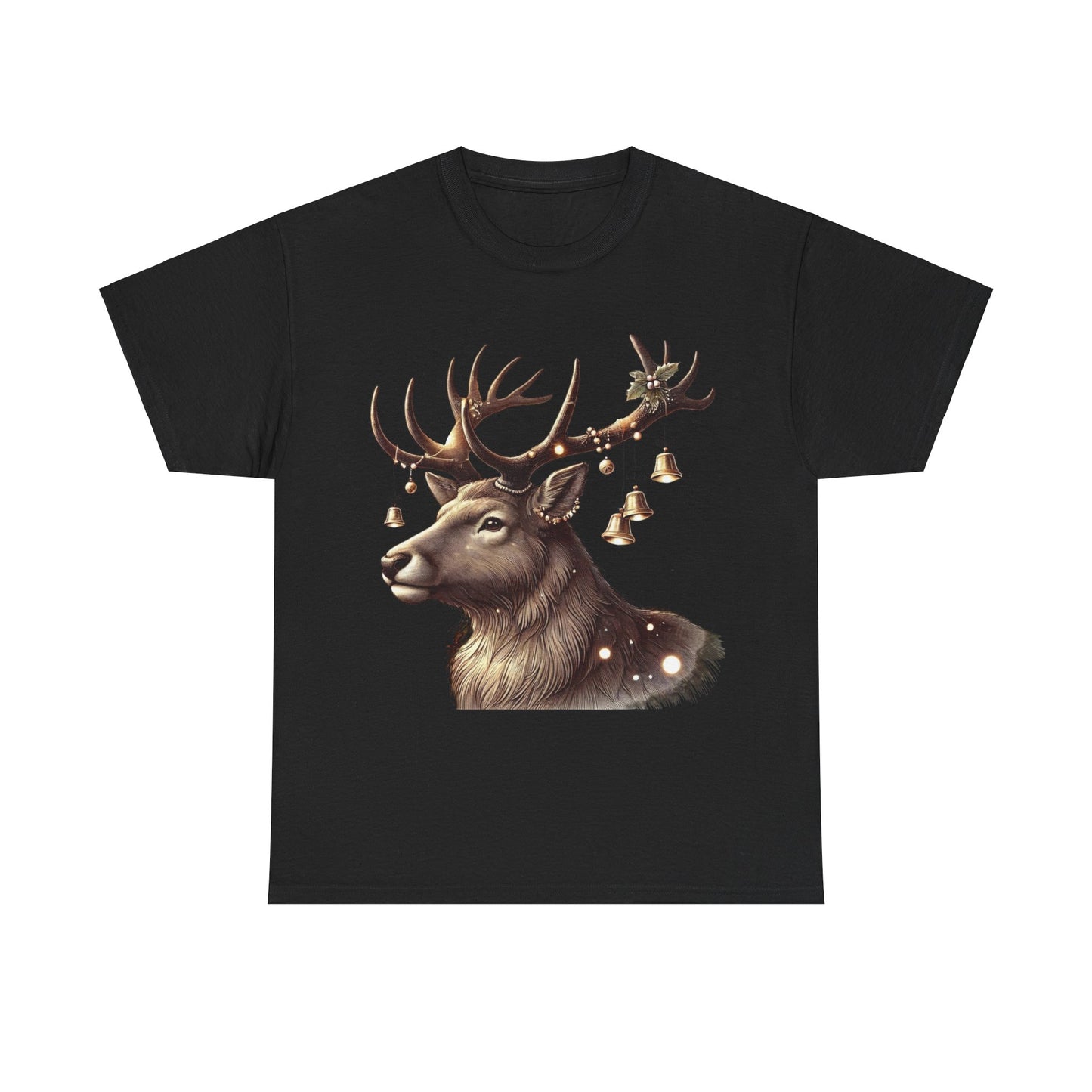 Elegant Reindeer - Heavy Cotton Tee