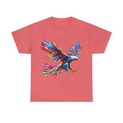 Colour Splash Eagle  - Heavy Cotton Tee