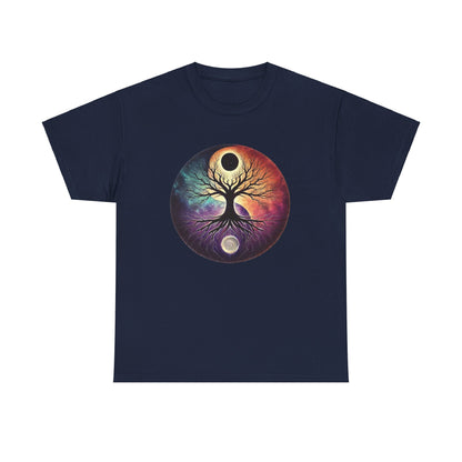 Cosmic Tree - Heavy Cotton Tee