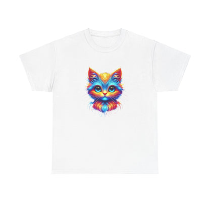 Vibrant Cat - Heavy Tee XL Range