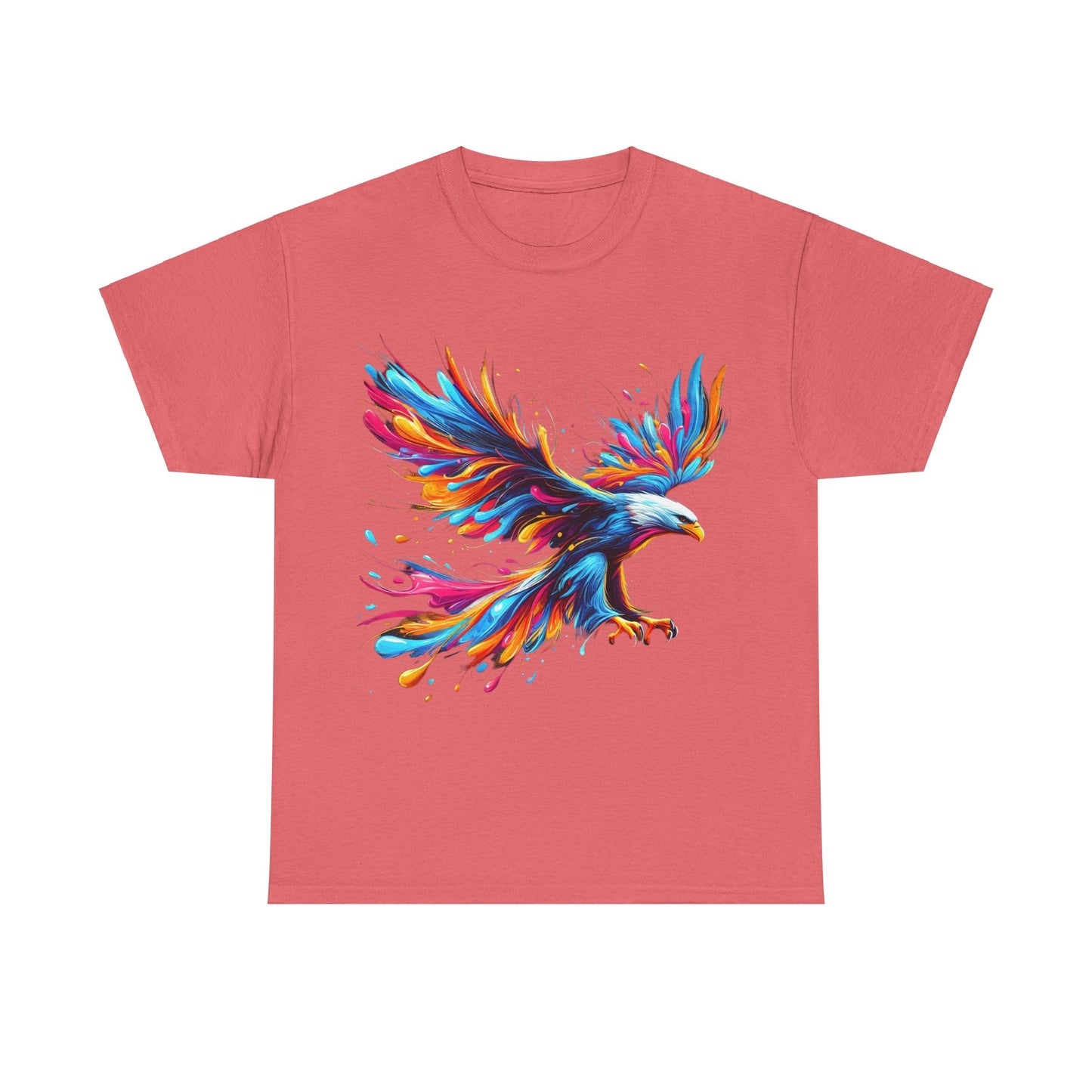 Colour Splash Eagle - Heavy Tee XL Range