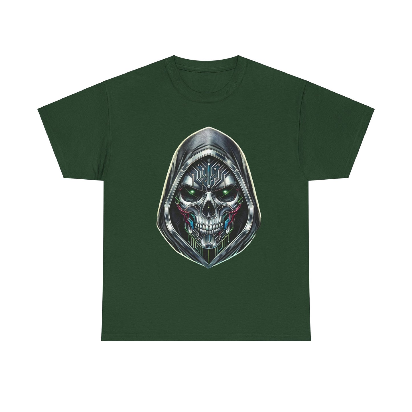 Cyber Skull - Heavy Cotton Tee