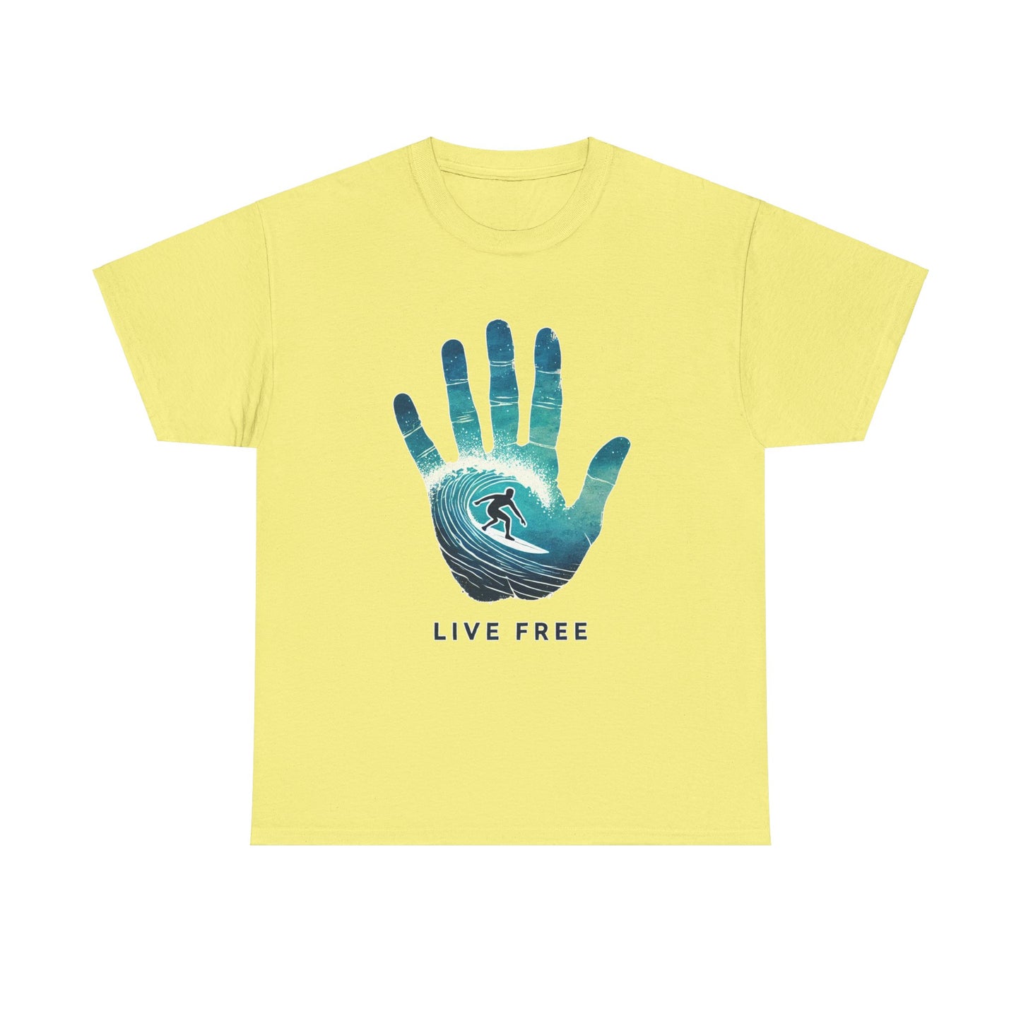 Live Free - Heavy Cotton Tee