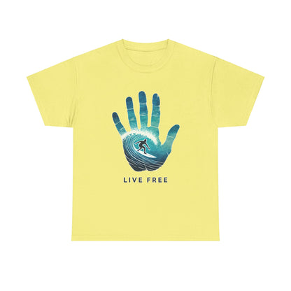 Live Free - Heavy Cotton Tee