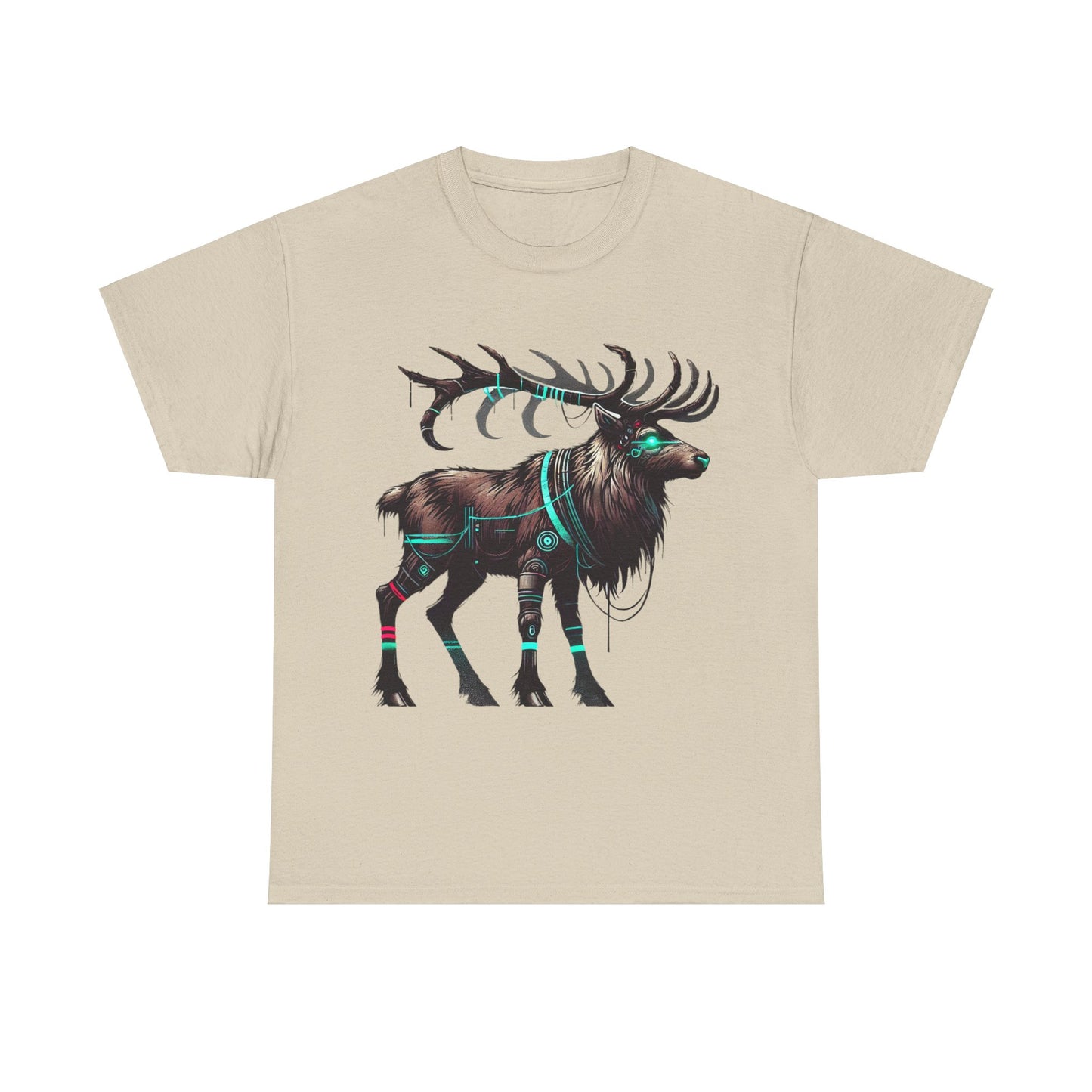 Rugged Reindeer - Heavy Cotton Tee