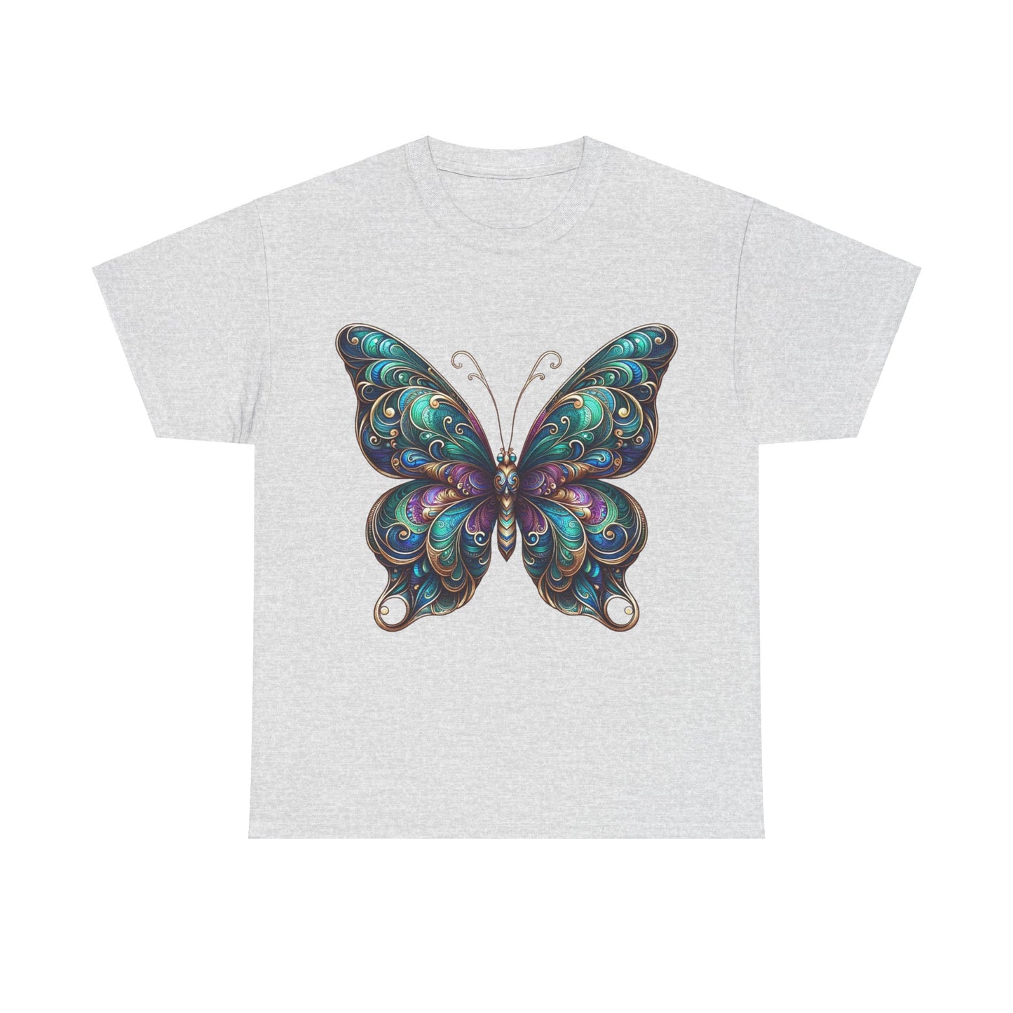 Vibrant Butterfly - Heavy Cotton Tee