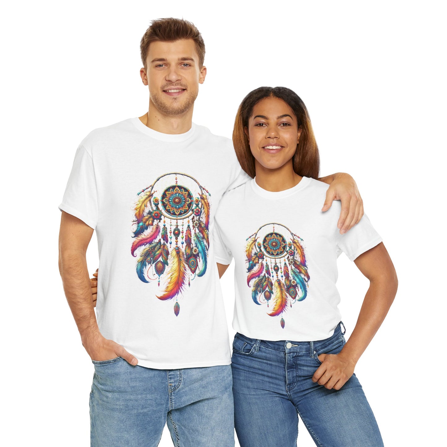 Vibrant Dreamcatcher - Heavy Cotton Tee