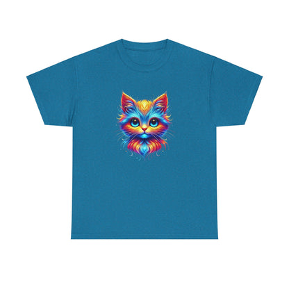 Vibrant Cat - Heavy Tee XL Range