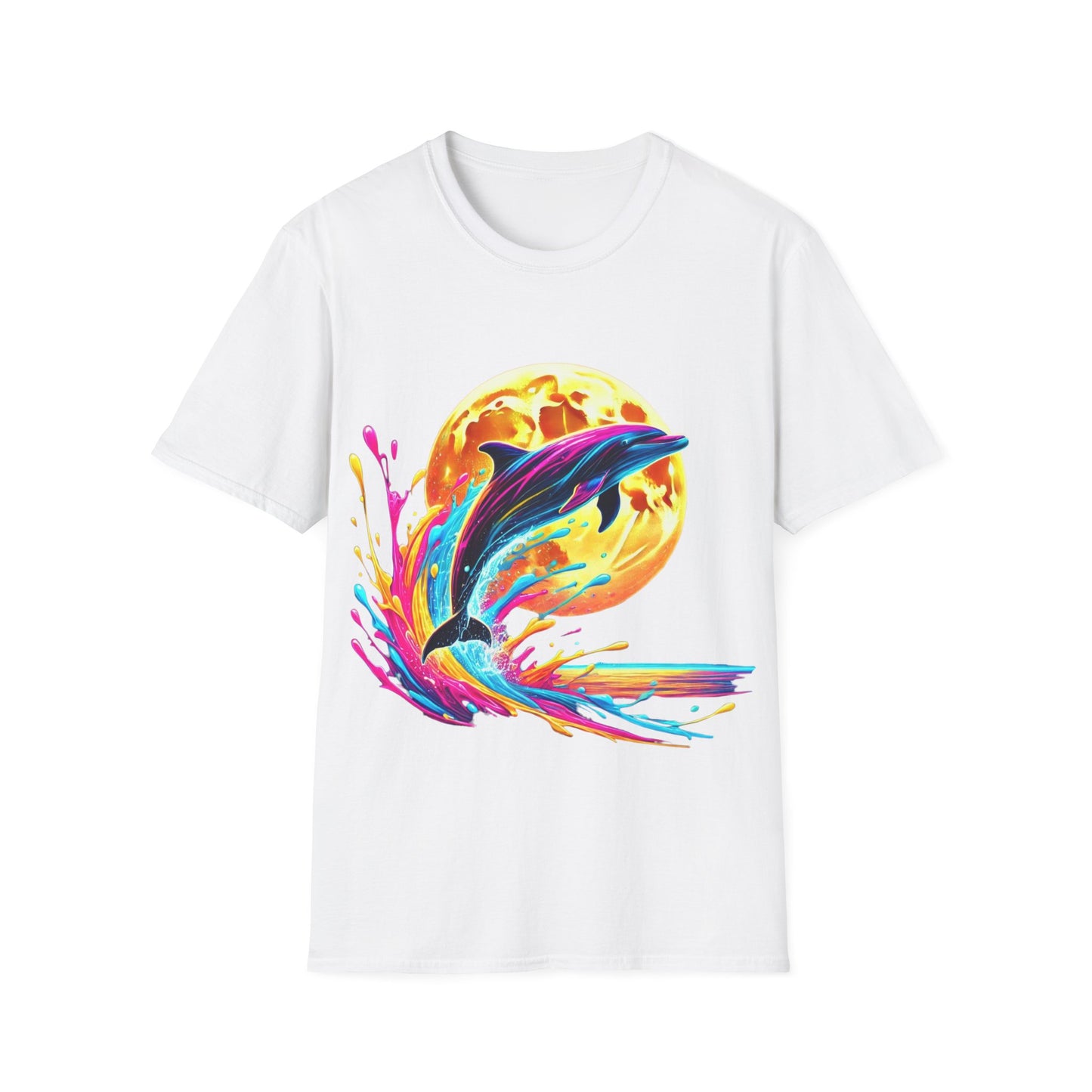 Colour Splash Dolphin - Classic Tee