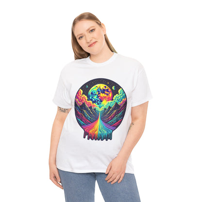 Vibrant Mountains - Heavy Tee XL Range