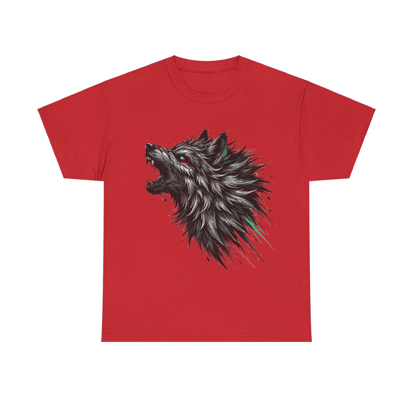 Edgy Wolf - Heavy Tee XL Range