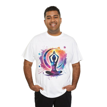 Yoga Silhouette - Heavy Tee XL Range