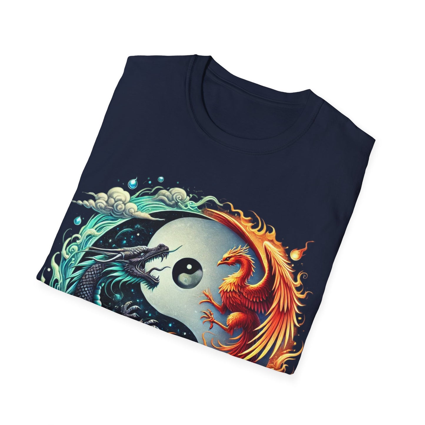 Mystical Yin & Yang - Soft Style T-Shirt