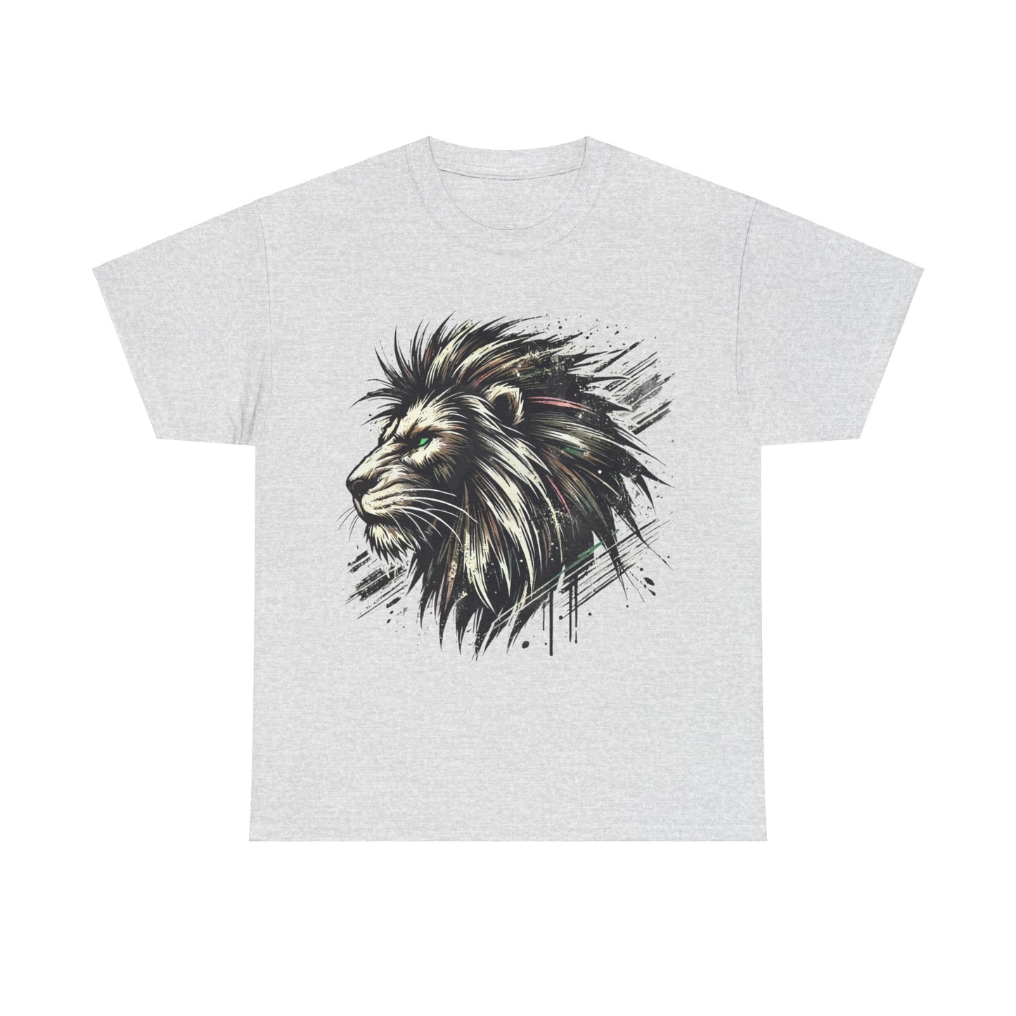 Edgy Lion - Heavy Cotton Tee