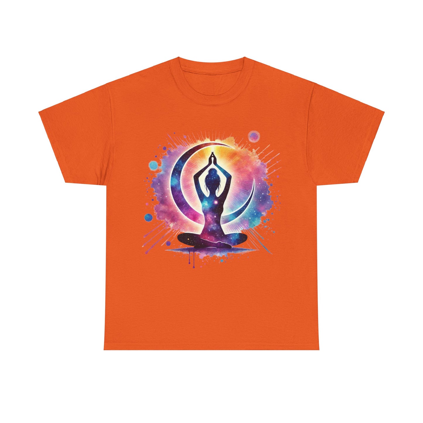 Yoga Silhouette - Heavy Tee XL Range