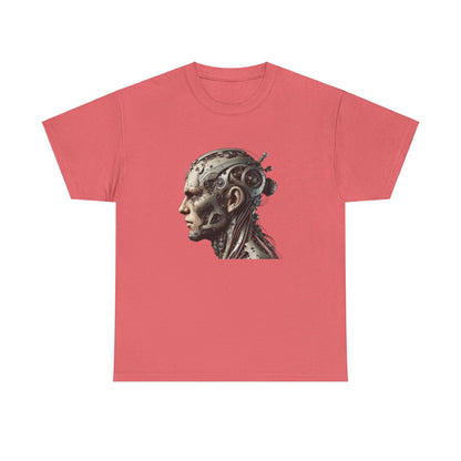 Cyborg Head - Heavy Cotton Tee