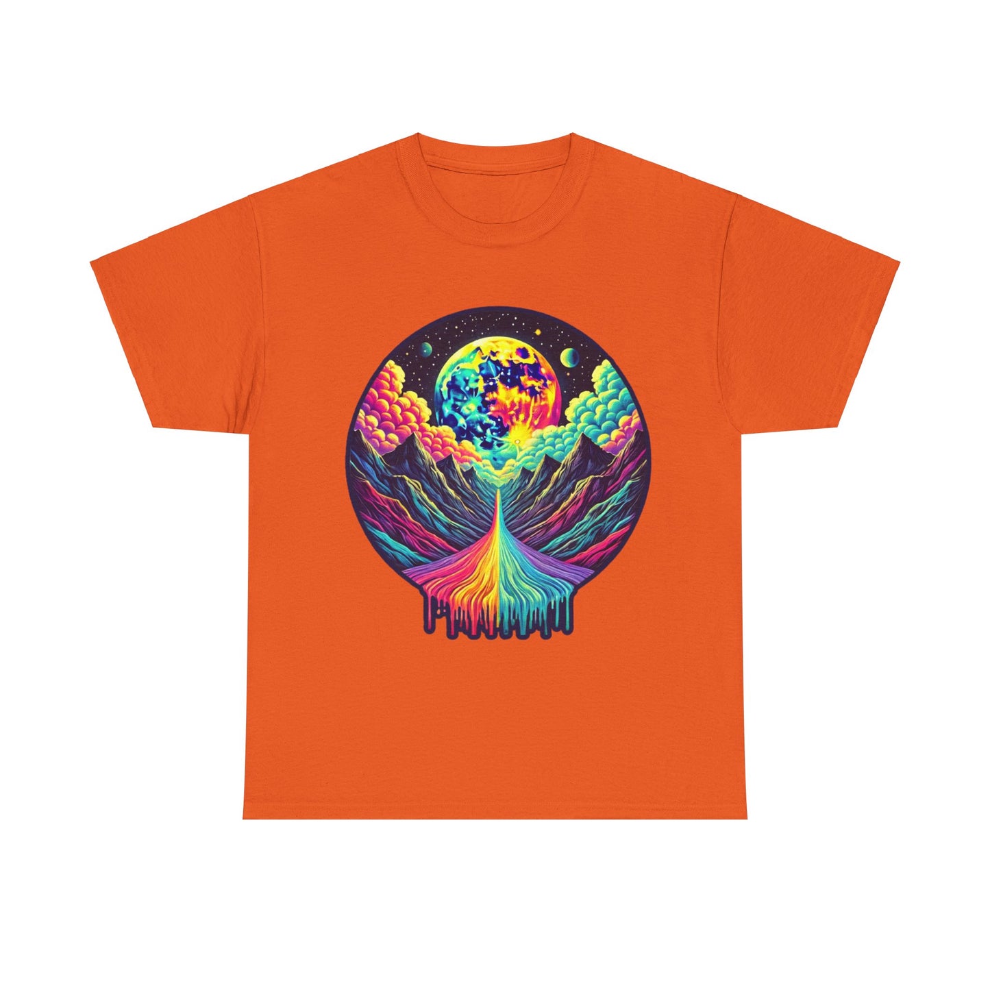 Vibrant Mountains - Heavy Tee XL Range