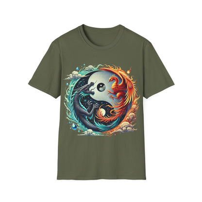 Mystical Yin & Yang - Soft Style T-Shirt