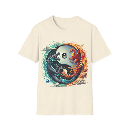 Mystical Yin & Yang - Soft Style T-Shirt