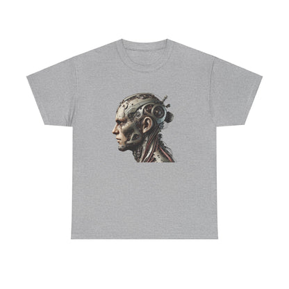 Cyborg Head - Heavy Cotton Tee