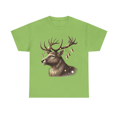 Elegant Reindeer - Heavy Cotton Tee