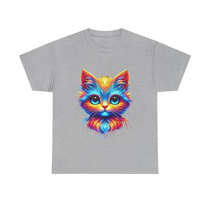 Vibrant Cat - Heavy Cotton Tee