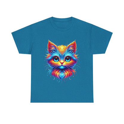 Vibrant Cat - Heavy Cotton Tee