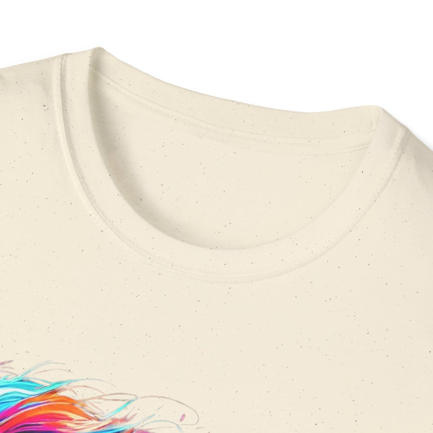 Colour Splash Horse - Soft Style T-Shirt