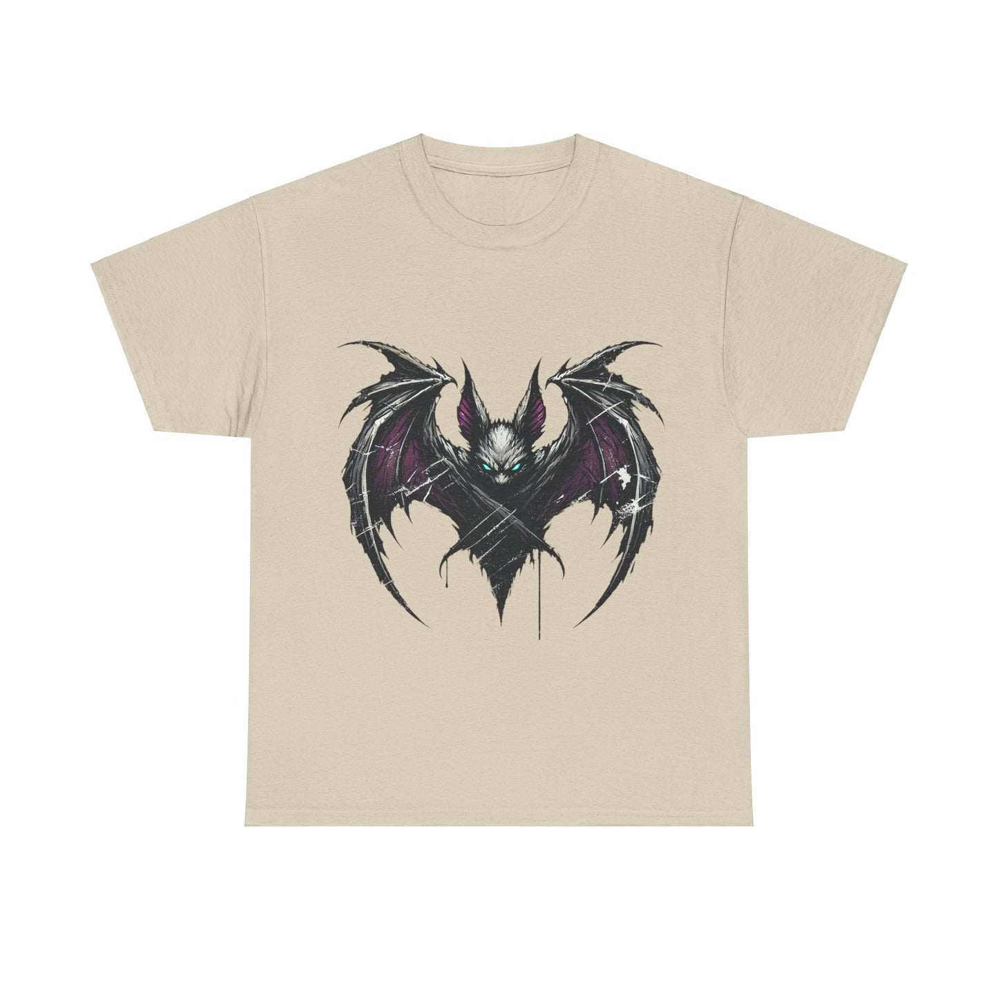 Edgy Bat - Heavy Cotton Tee