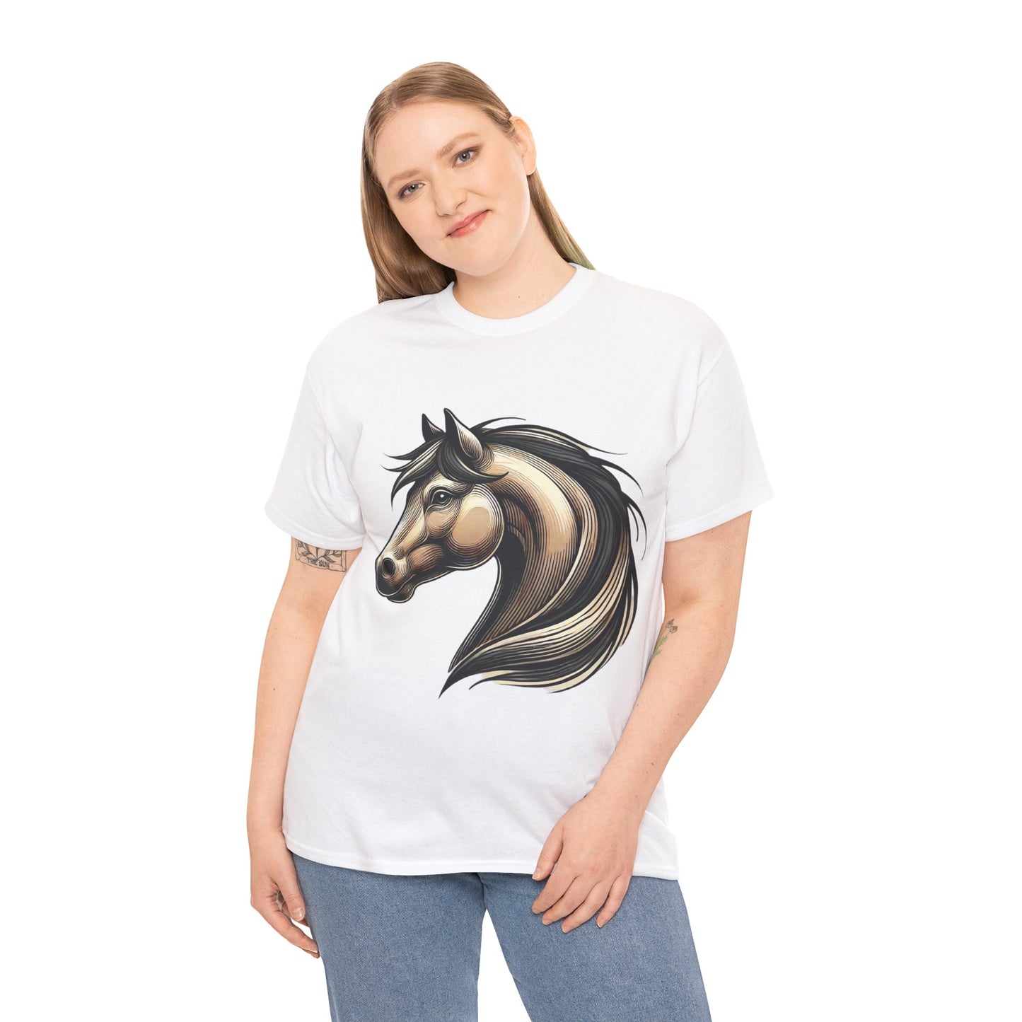 Bay Horse - Heavy Tee XL Range