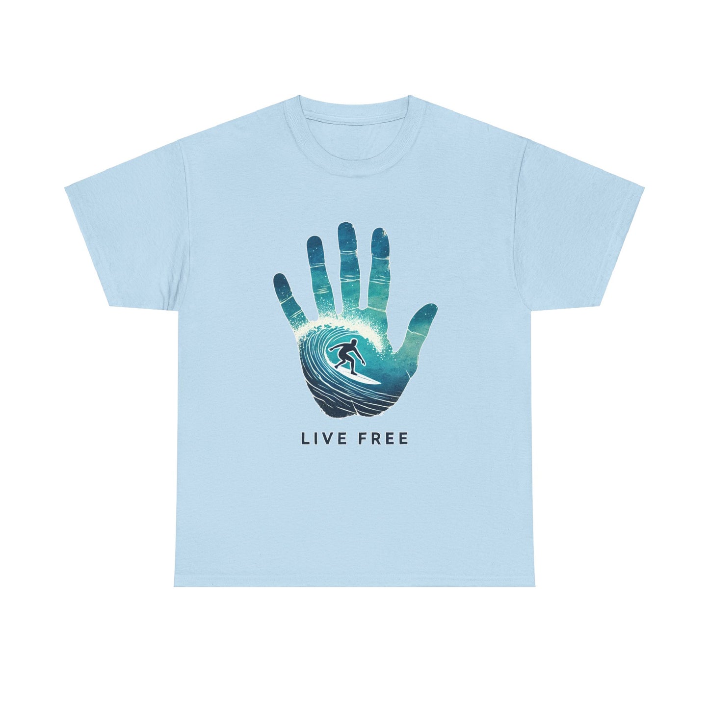 Live Free - Heavy Tee XL Range