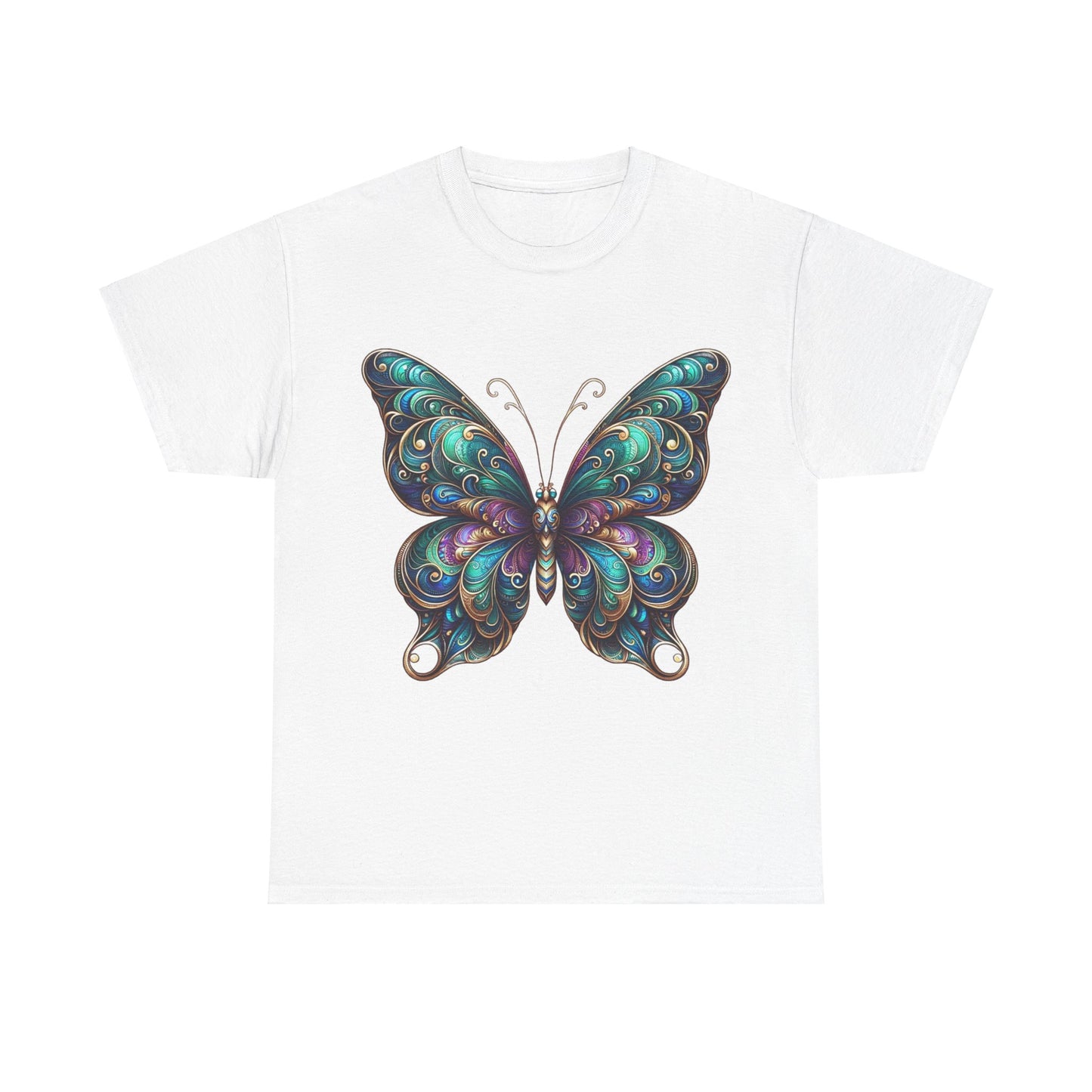 Vibrant Butterfly - Heavy Tee XL Range