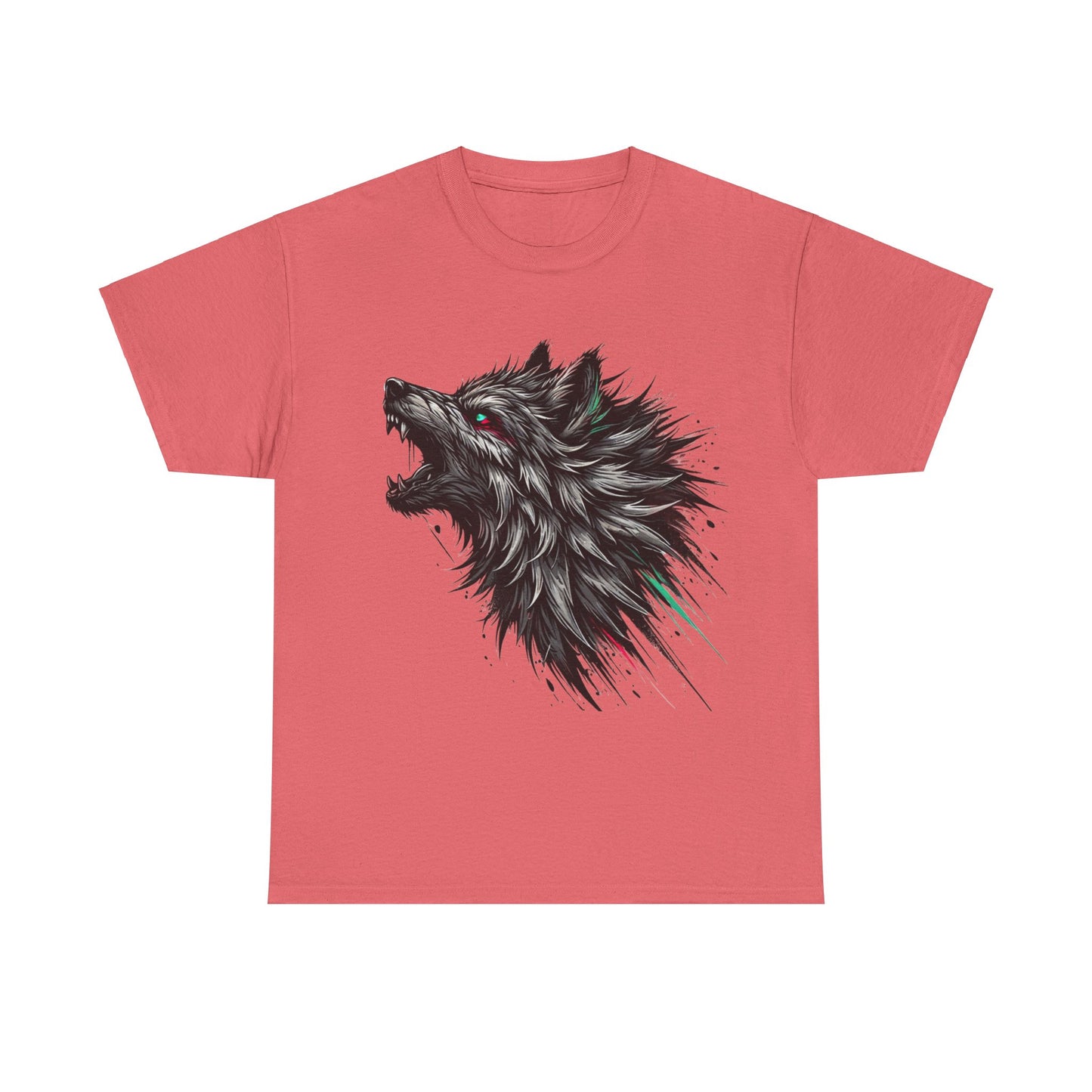 Edgy Wolf - Heavy Cotton Tee