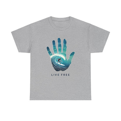 Live Free - Heavy Tee XL Range