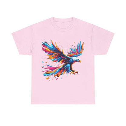 Colour Splash Eagle  - Heavy Cotton Tee