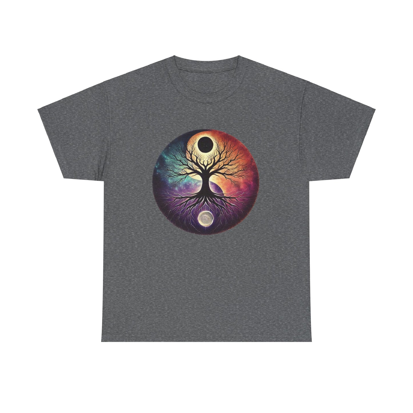 Cosmic Tree - Heavy Cotton Tee