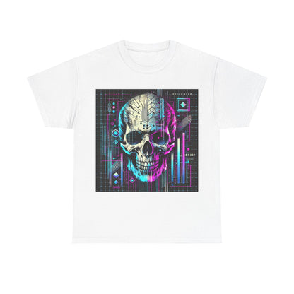 Futuristic Skull - Heavy Cotton Tee